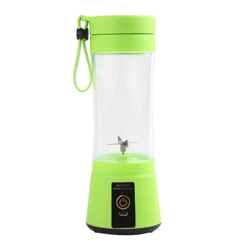 380Ml Electric Juicer Portable Smoothie Blender USB Rechargeable Food Processor Fruit Mixer Machine Kitchen Mini Juicer Blender